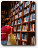 w bibliotece